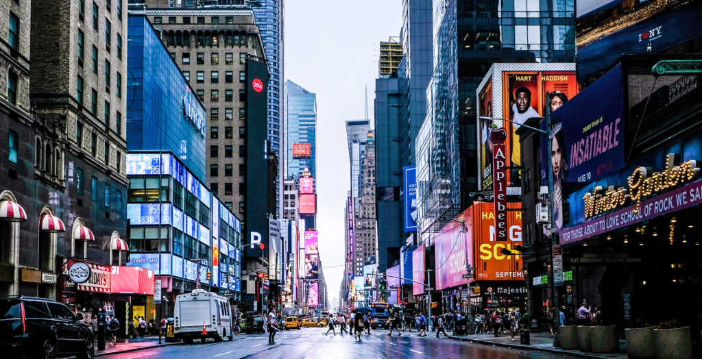 Times Square billboards