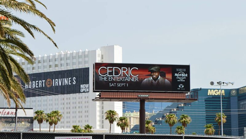 Lamar billboard in Las Vegas with Blindspot