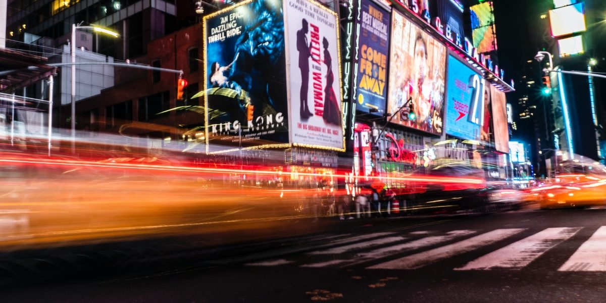 Eye-catching outdoor LED billboards displaying dynamic advertising content for maximum impact.